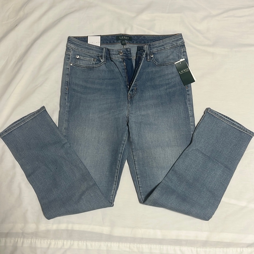 Lauren By Ralph Lauren Womens premier straight curvy Jeans